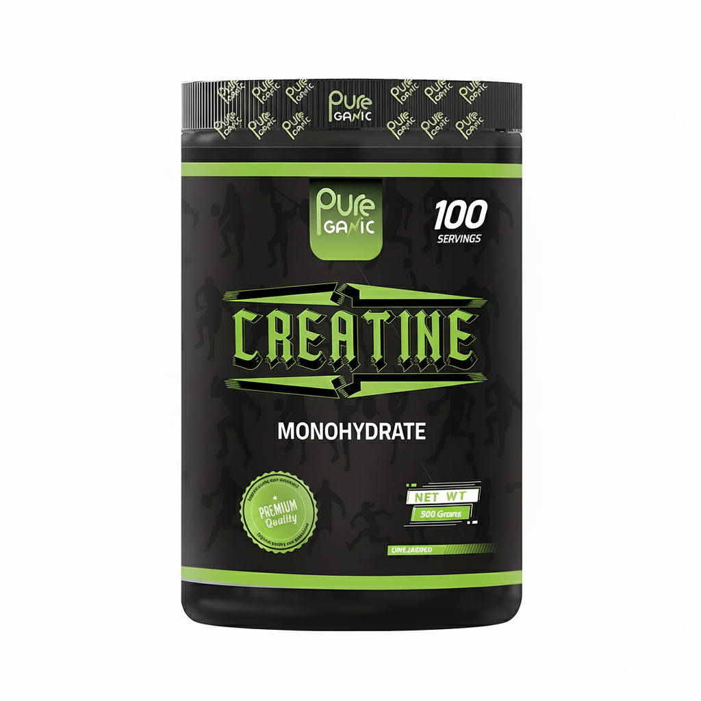 Pureganic Creatine monohydrate 500gm