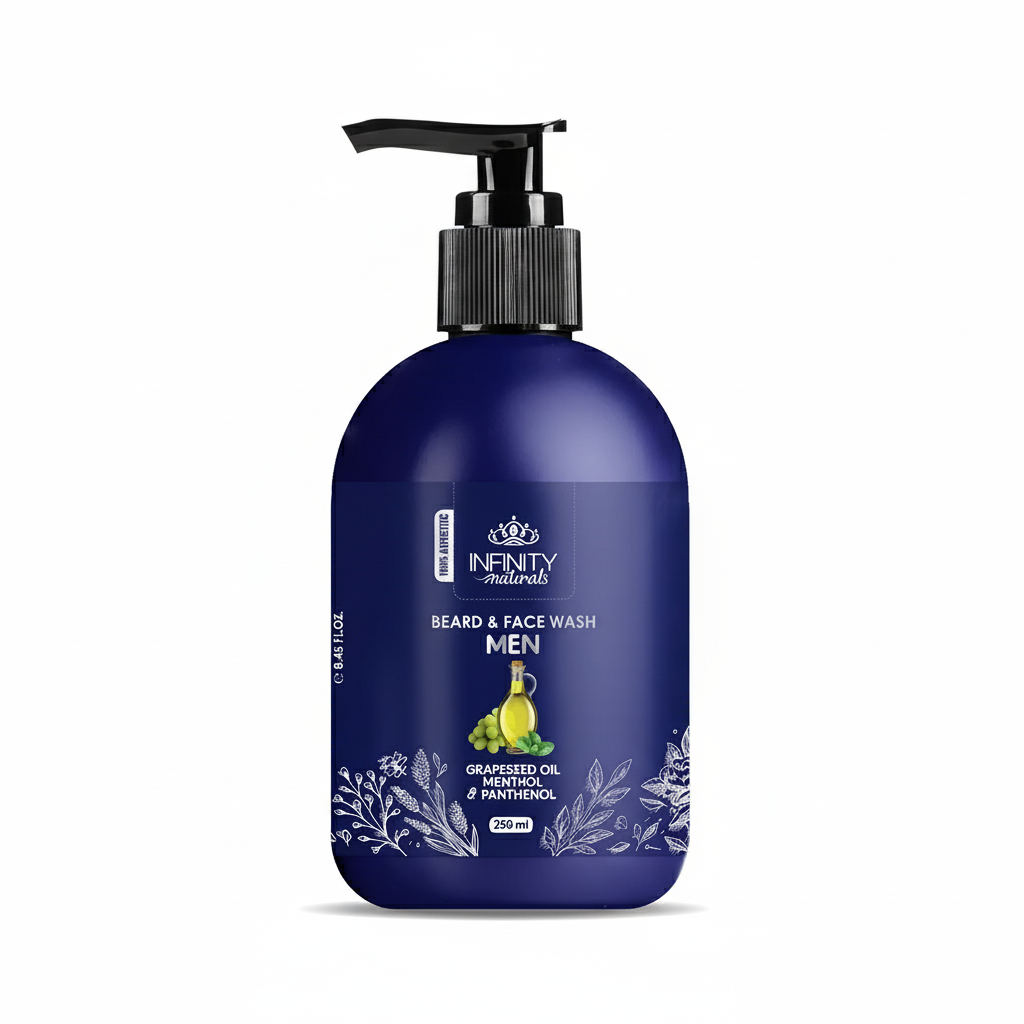 Infinity Naturals Beard & Face Wash for Men