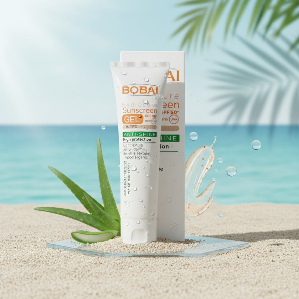 Bobai hydrocare tinted sunscreen gel spf 50gm