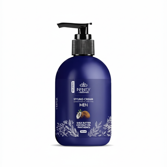 Infinity Naturals Styling Cream Leave in for all Hair Type for Men