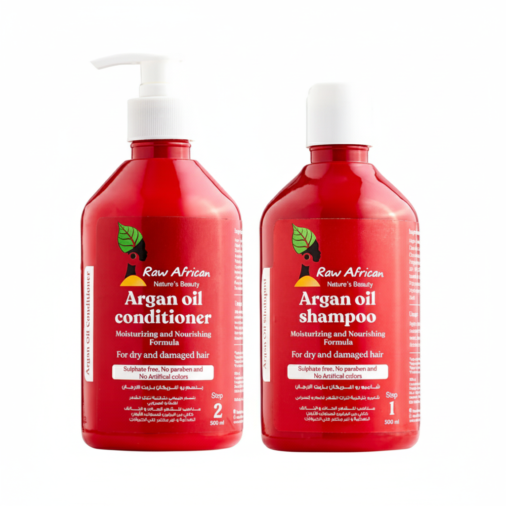 Argan Oil Shampoo & Conditioner Set 500ml