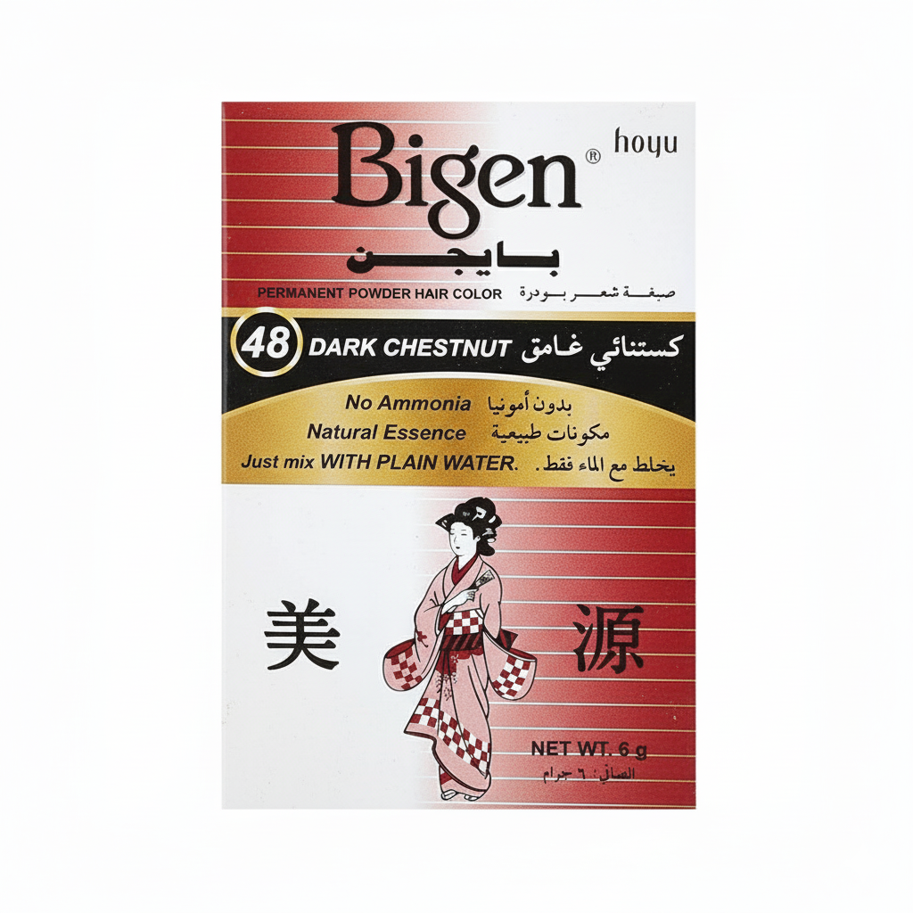 Bigen Hair Dye NO.48 dark chestnut