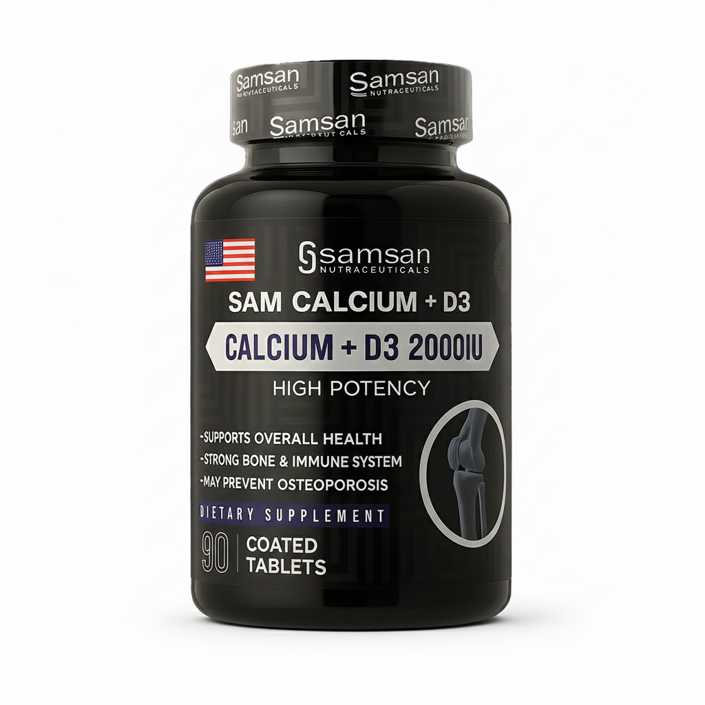 samsan calcium + D3 2000 IU 90 TAB