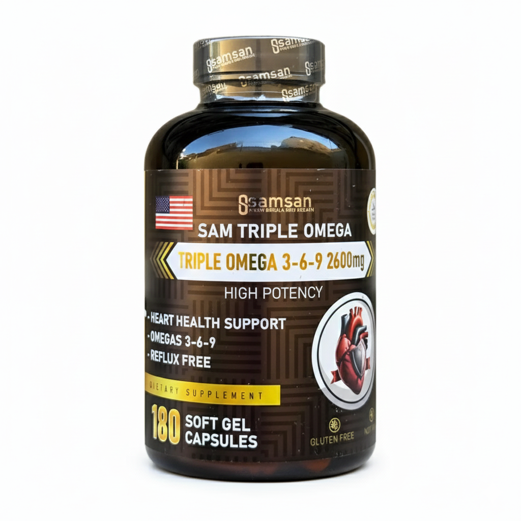 samsan triple omega 3-6-9  - 180cps