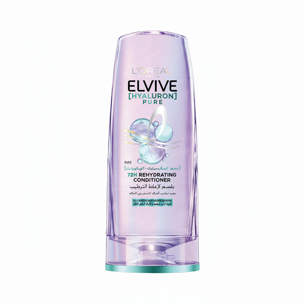 Elvive Hyaluron Pure Rehydrating Conditioner for Oily Hair 360ML