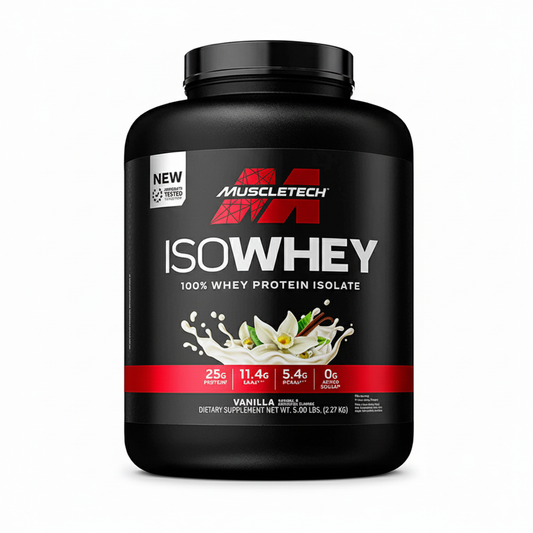 ISO WHEY  MUSCLE TECH - vanilla 2.27kg
