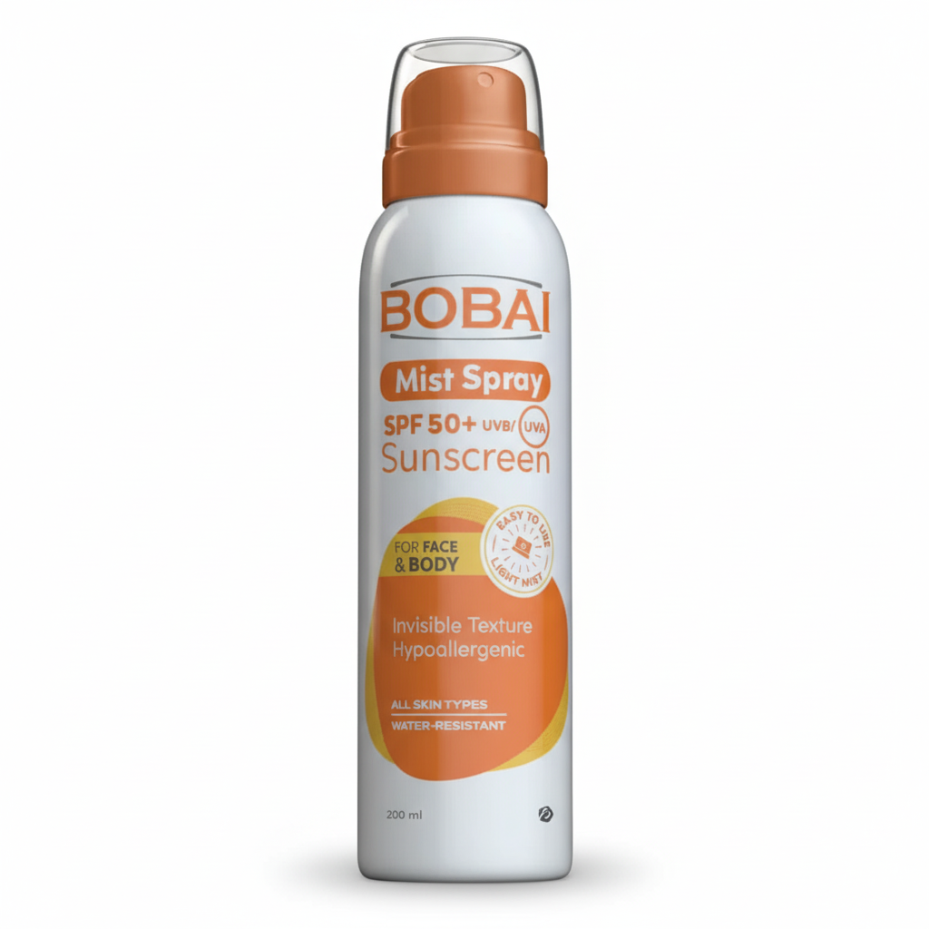 bobai mist spray spf50 sunscreen 200ml