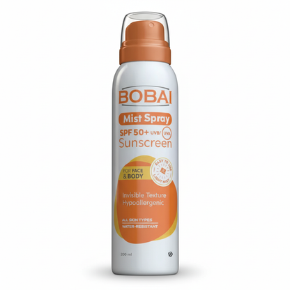 bobai mist spray spf50 sunscreen 200ml