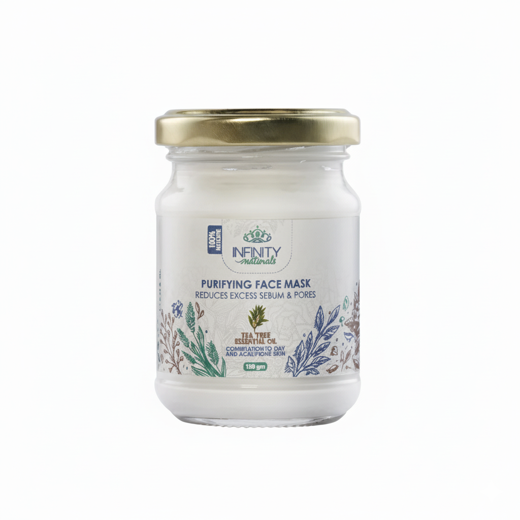 Purifying Facial Mask Tea Tree Essential Oil