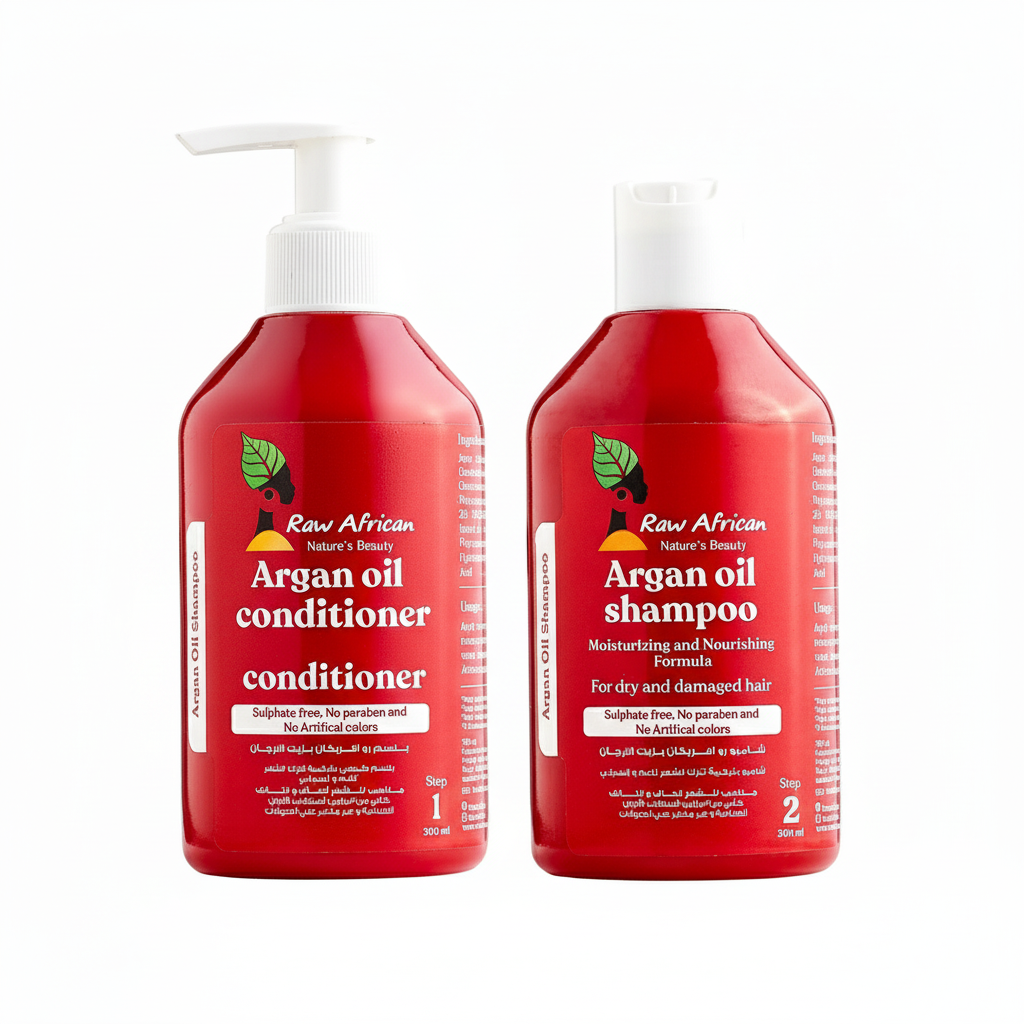 Argan Oil Shampoo & Conditioner Set 300ml