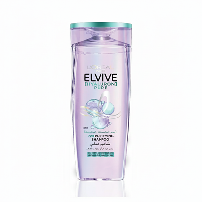 Elvive Hyaluron Pure Rehydrating shampoo for Oily Hair 400ML