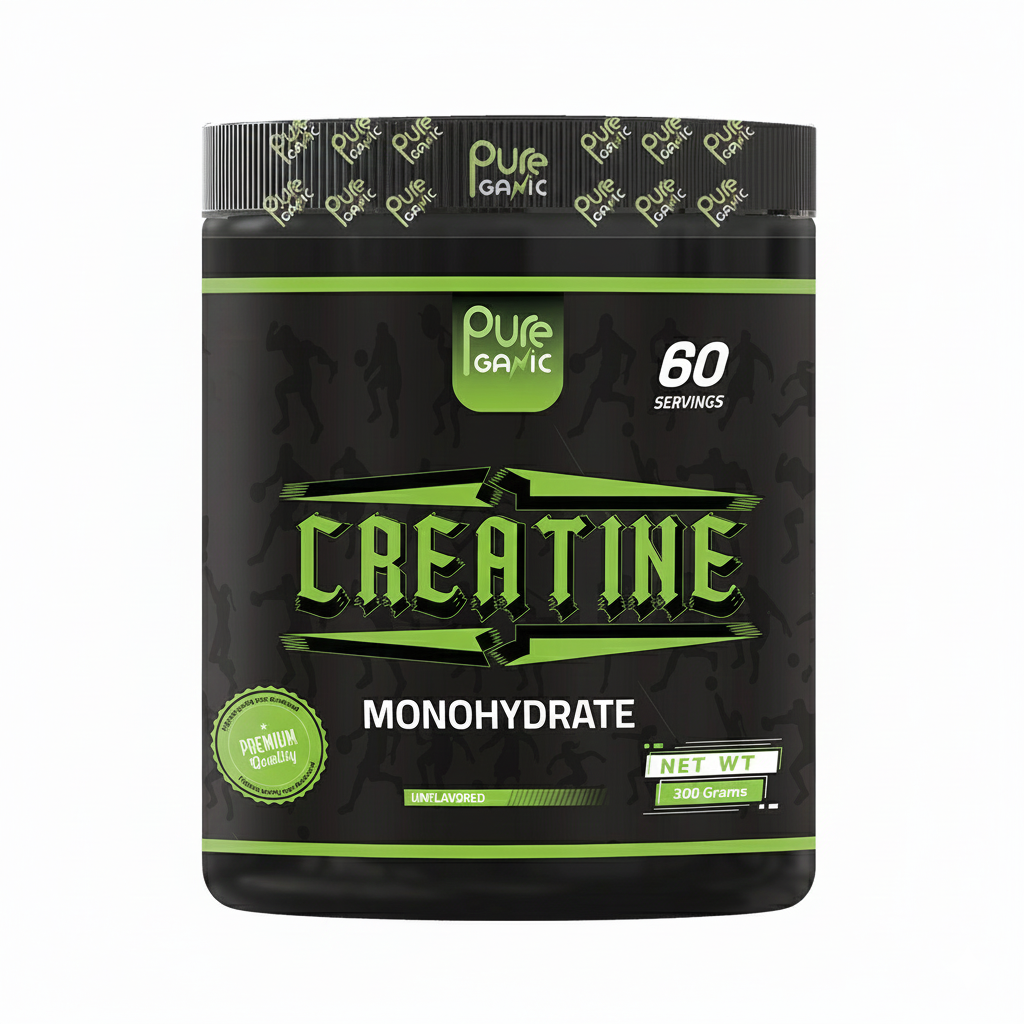 Pureganic Creatine monohydrate 300gm