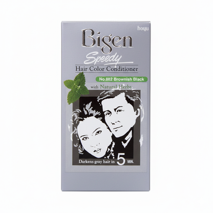 Bigen Speedy Hair Color Conditioner No.882 Brownish Black