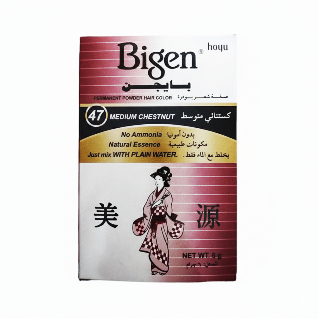 Bigen Hair Dye NO.47 medium chestnut