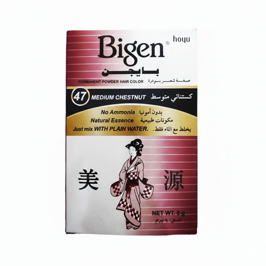 Bigen Hair Dye NO.47 medium chestnut