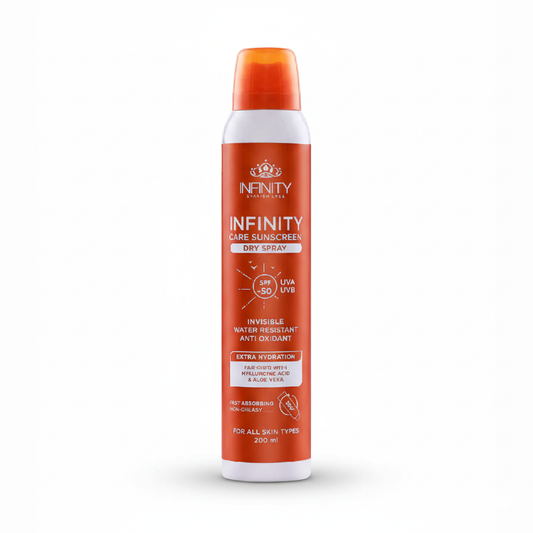 Infinity Care sunscreen Dry Spray SPF50+
