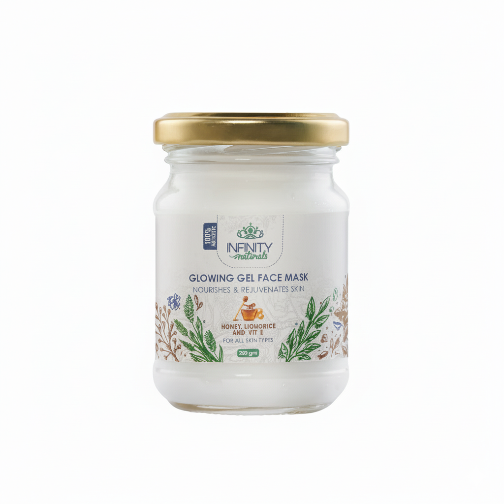 Glowing Facial Mask Honey and Liquorice