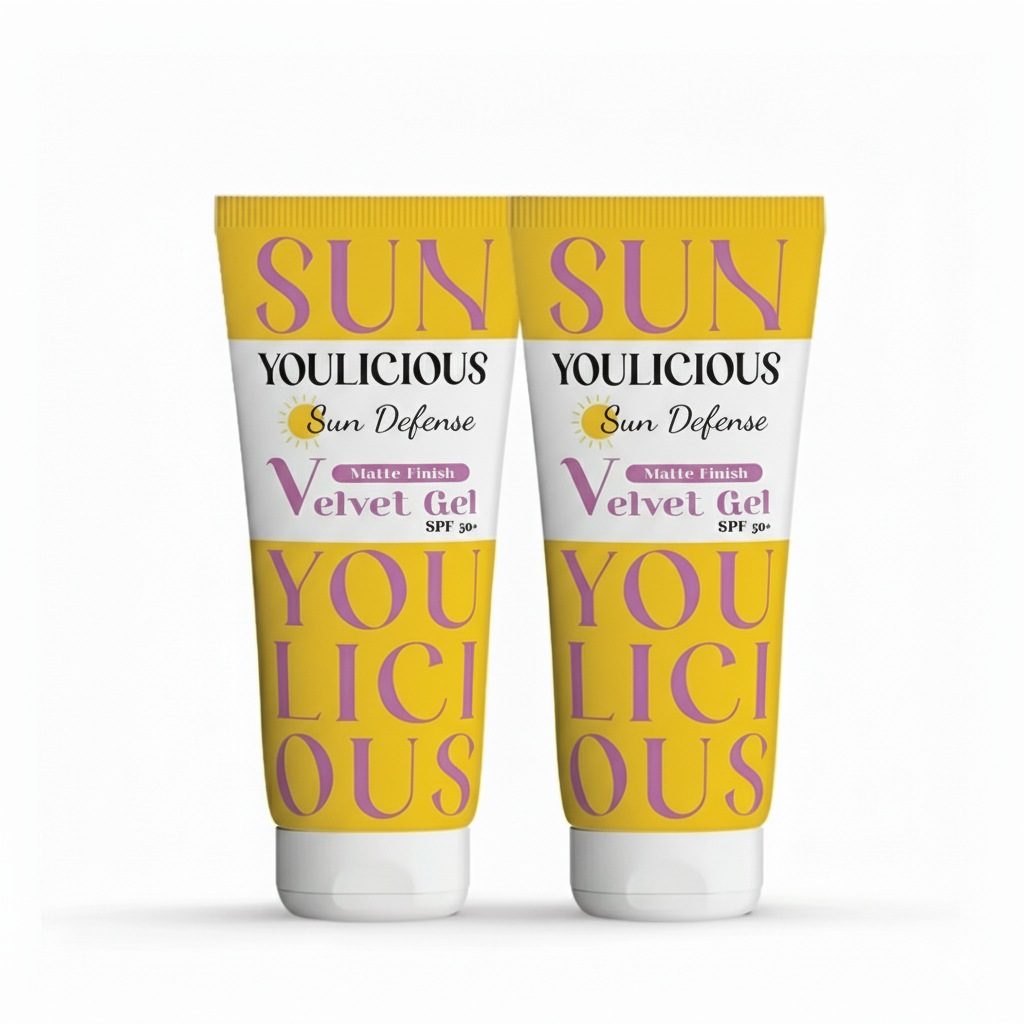 YOULICIOUS Sun Velvet Gel SPF50 (Promo pack 1+1)