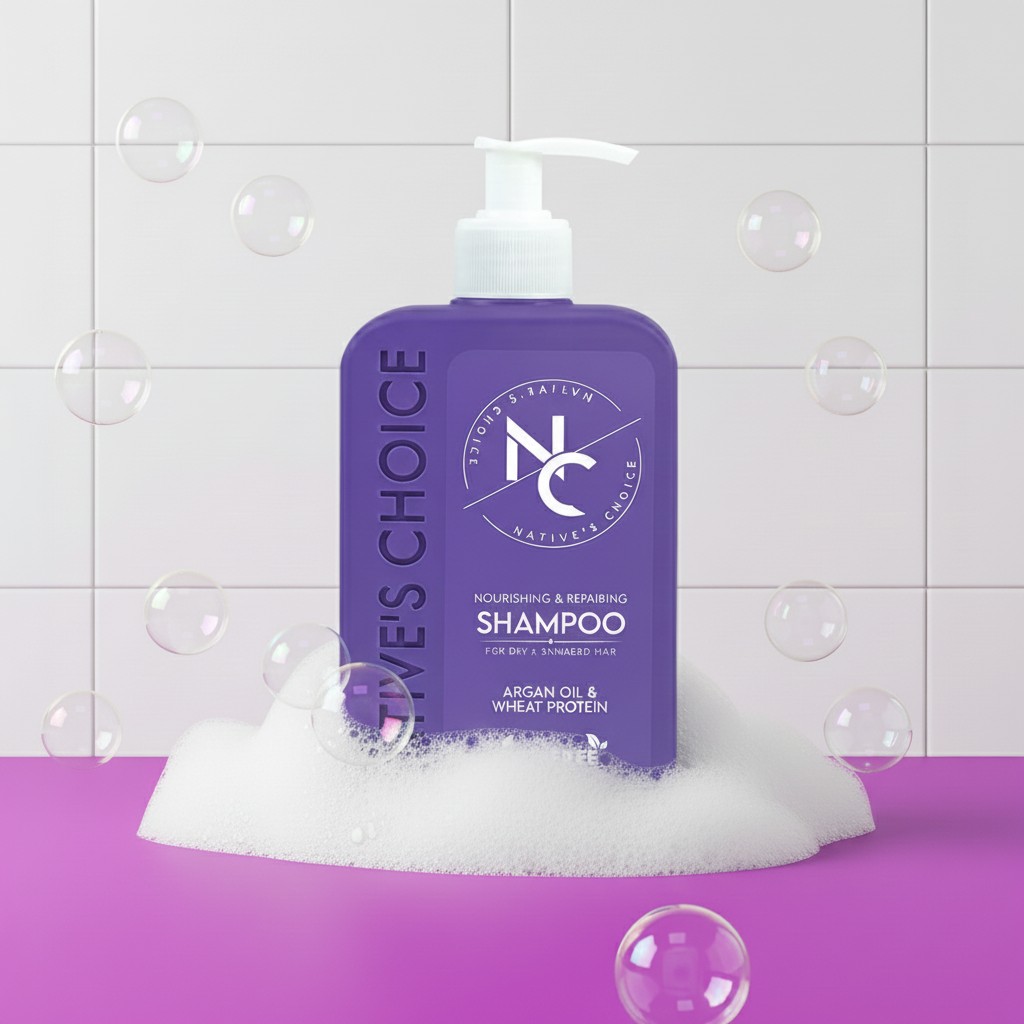 Argan Oil & Wheat Protein hair Shampoo