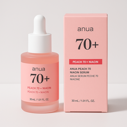 ANUA 70% Peach Niacin Serum