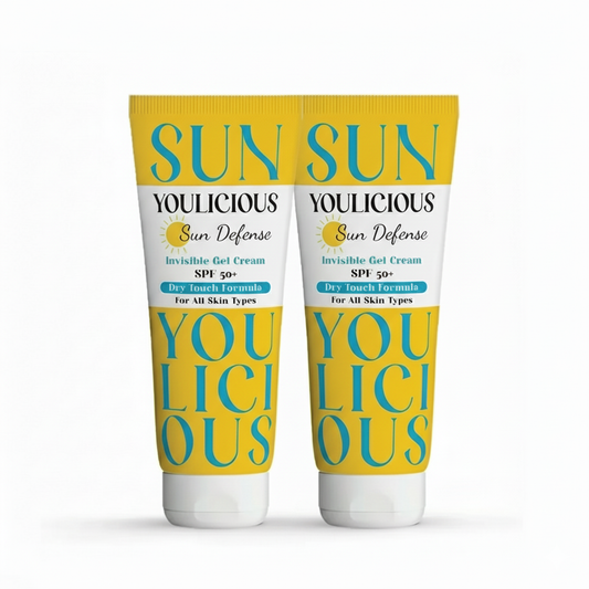 YOULICIOUS Sun Invisible Gel Cream SPF50 (1+1)