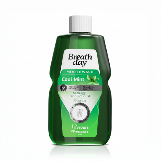 Breath day mouthwash cool mint 300ml