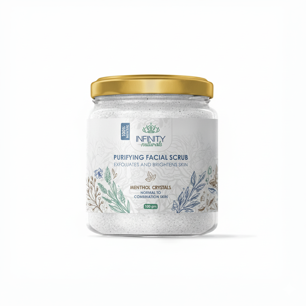 Purifying Facial Scrub Menthol Crystal