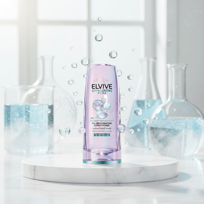 Elvive Hyaluron Pure Rehydrating Conditioner for Oily Hair 360ML