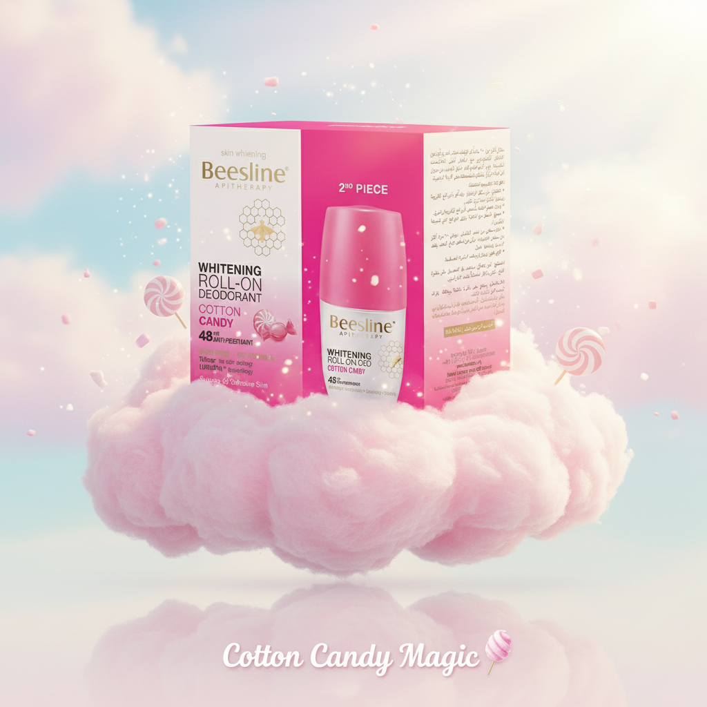 Whitening Roll on Deodrent Cotton Candy 2pcs 50ml