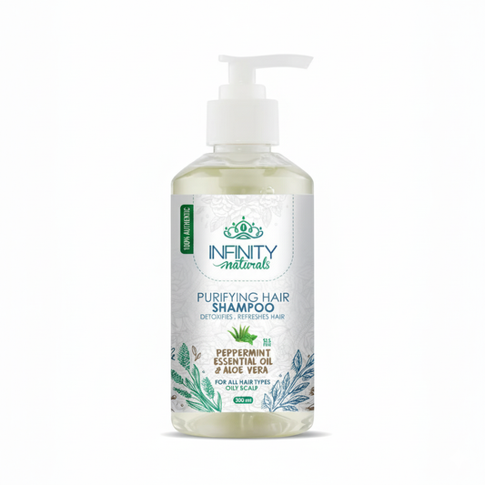 Infinity Naturals Purifying Shampoo Peppermint and Aloe Vera