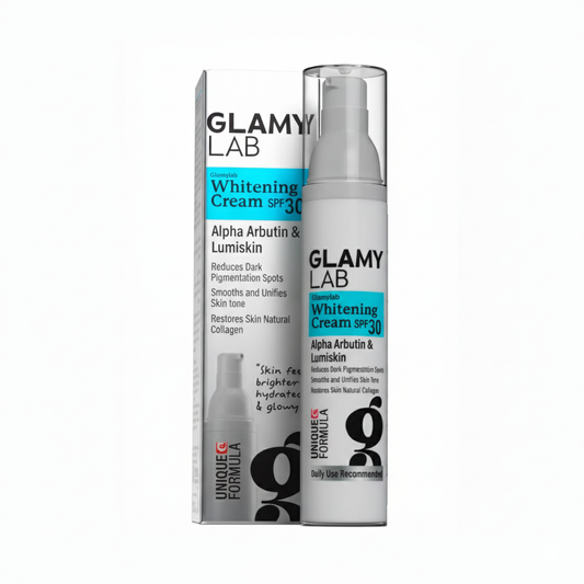 Glamy lab whitening cream spf30 50gm