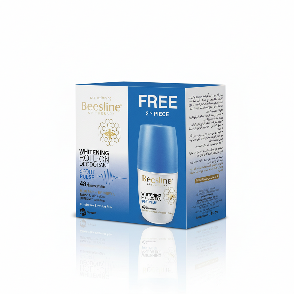 Whitening Roll-On Deodorant Sport Pulse Pack of 2 - 50ml