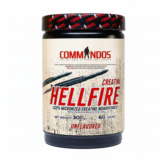 Commandos Hellfire Micronized Creatine 300gm