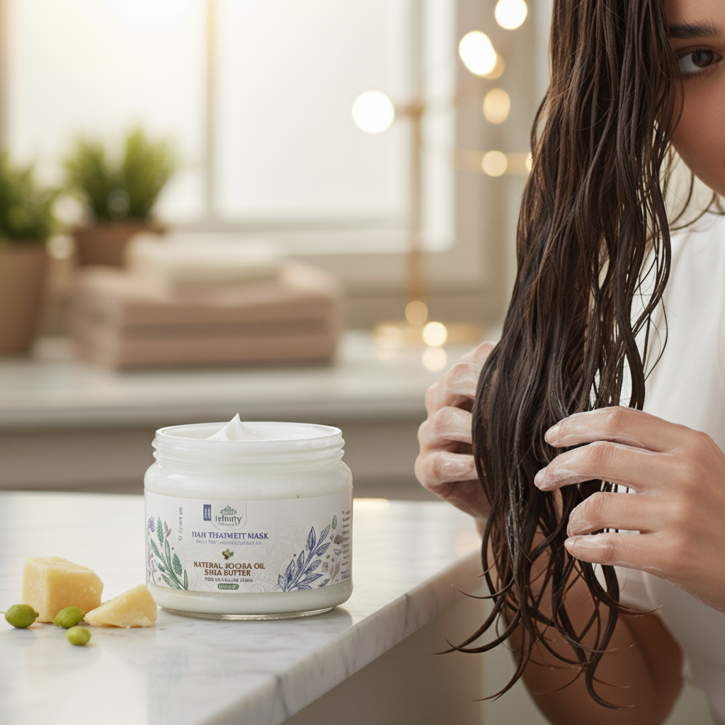 Jojoba Oil & Shea Butter Hair Mask