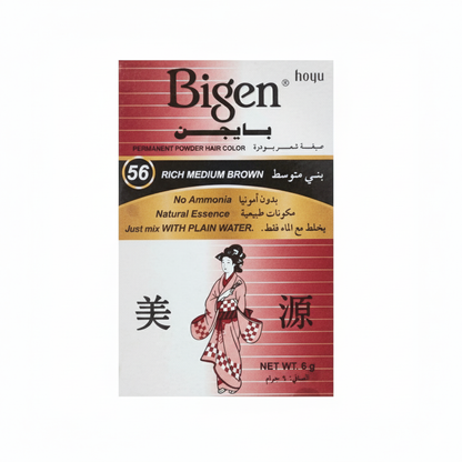 Bigen Hair Dye NO.56 rich medium brown