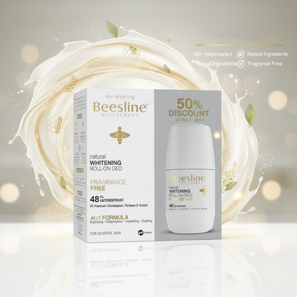 Whitening Roll On Deodorant Fragrance Free 2pcs 50ml
