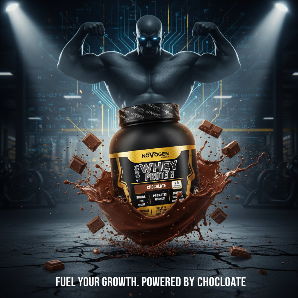 Whey Protein isolate - double chocolate 1 KG