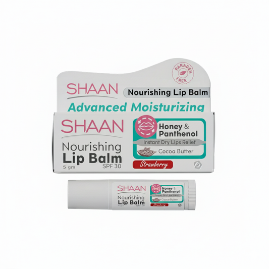 shaan lip balm strawberry 5gm