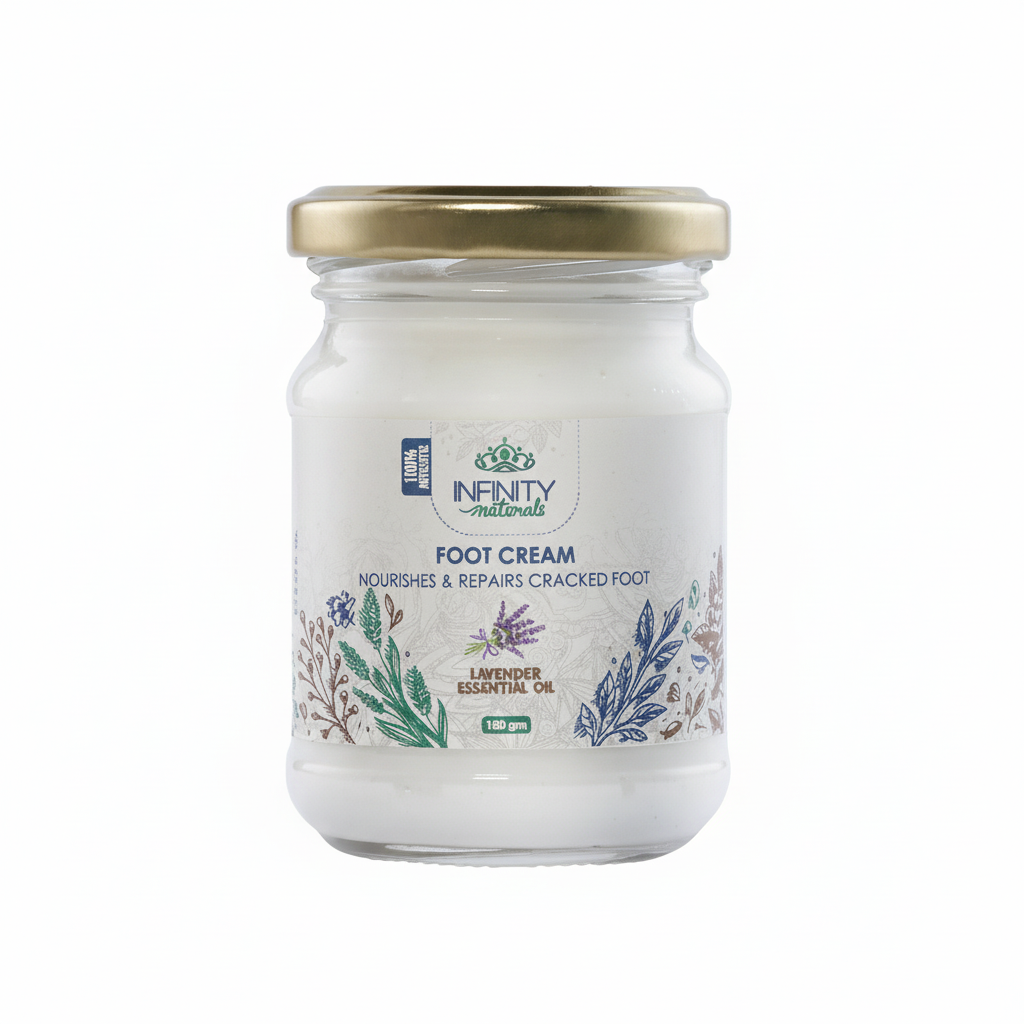 Foot Cream Lavender Essential Oil