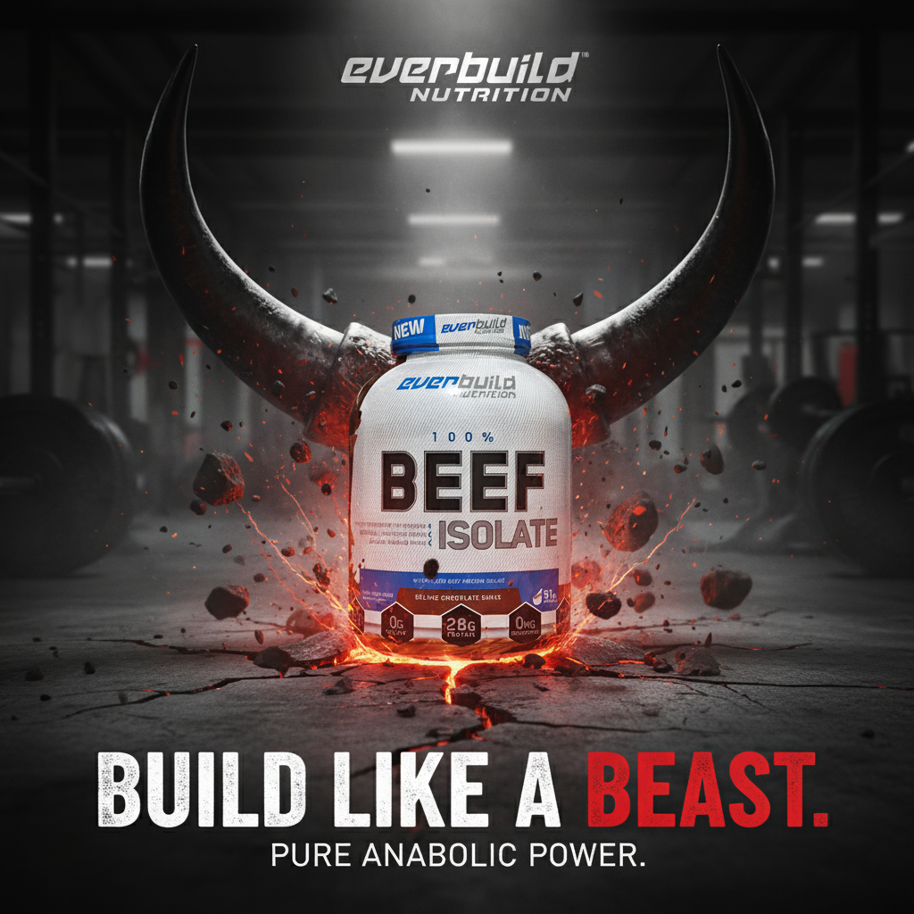 beef isolate ever build protein - deluxe chocolate - 2kg