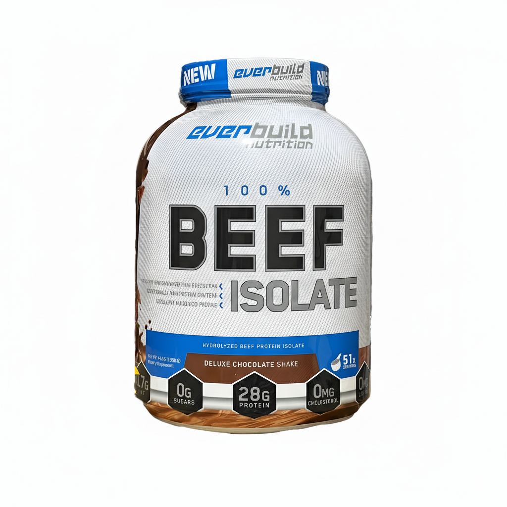 beef isolate ever build protein - deluxe chocolate - 2kg