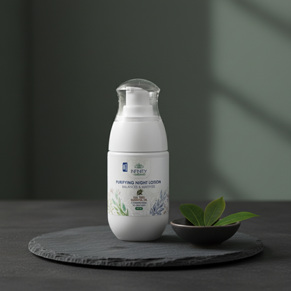 Infinity Naturals Purifying Night Lotion Tea Tree