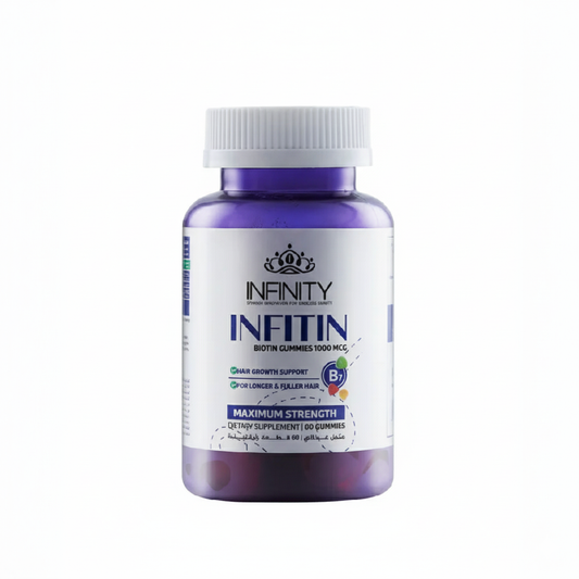 Infitin - 60 Biotin gummies for hair