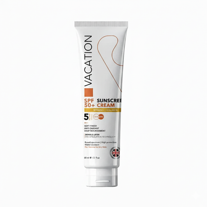 Vacation sunscreen cream