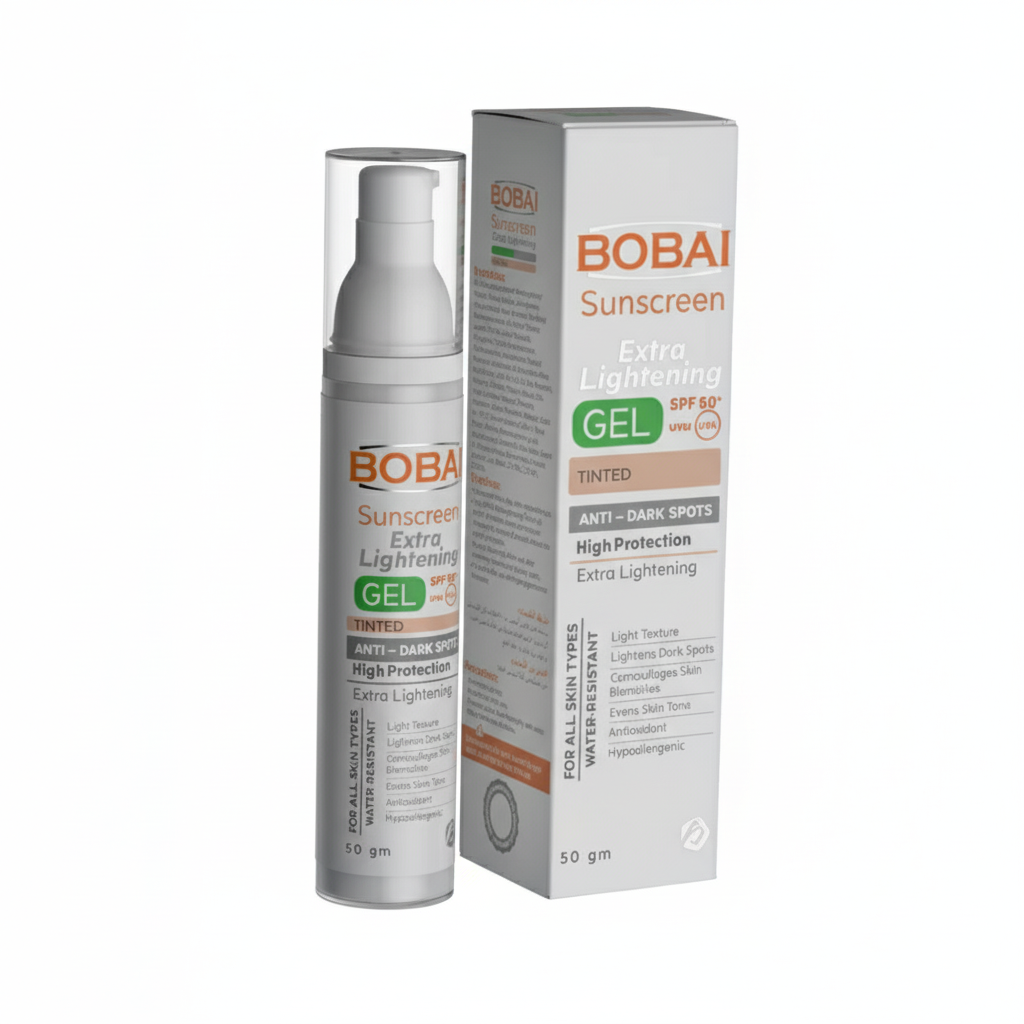 Bobai sunscreen tinted extra lightening gel spf50