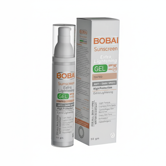 Bobai sunscreen tinted extra lightening gel spf50