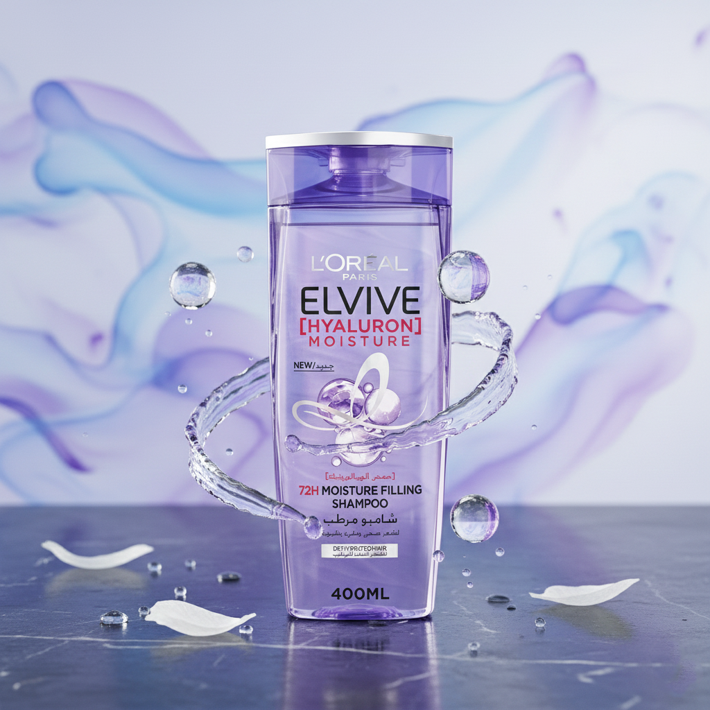 Elvive Hyaluron Moisture Shampoo 400ml