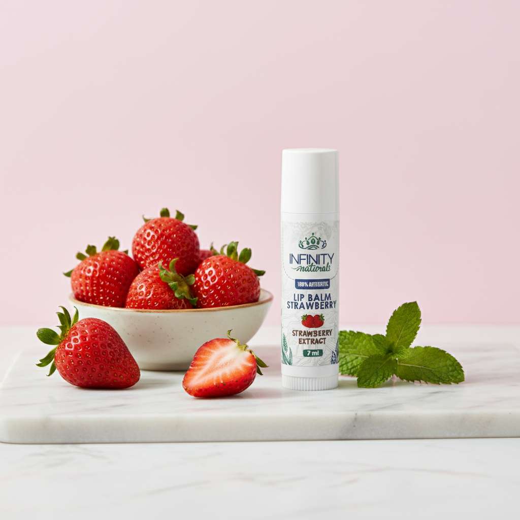 Naturals Lip Balm Stick Strawberry Extract