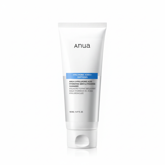 Anua Hyaluronic Acid 8 + Panthenol Hydrating Gentle Foaming Cleanser