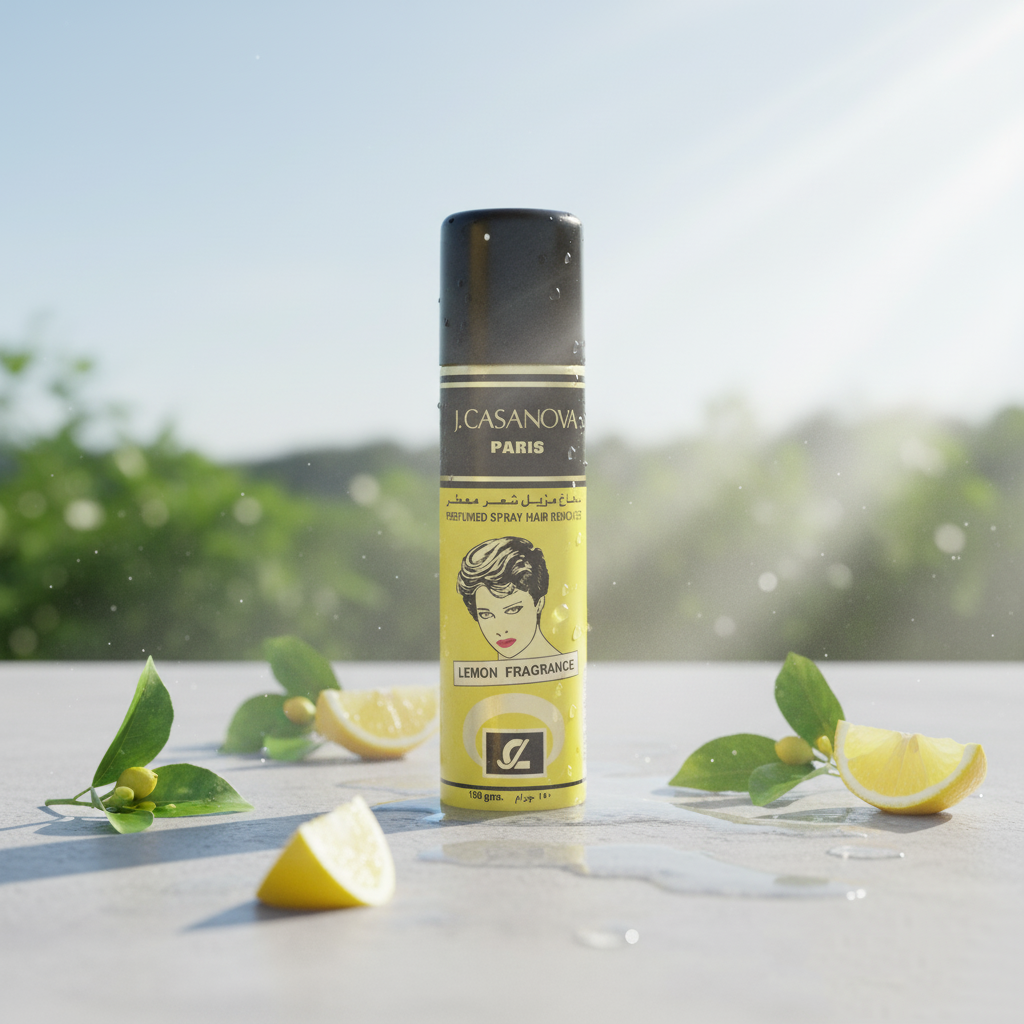 Casanova Hair Removal Spray - lemon